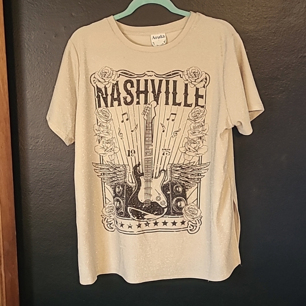 Glitter Nashville Tee